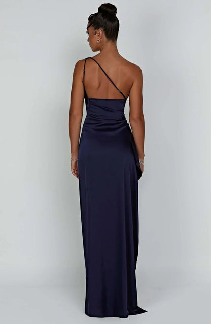 Robe De Soirée Pour Femme À Une Épaule | Dos Nu