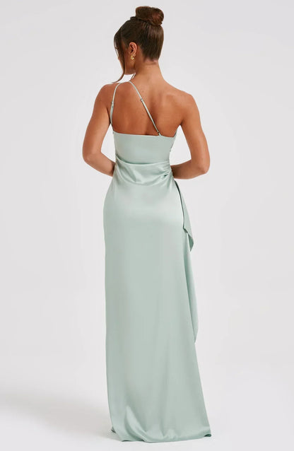 Robe De Soirée Pour Femme À Une Épaule | Dos Nu