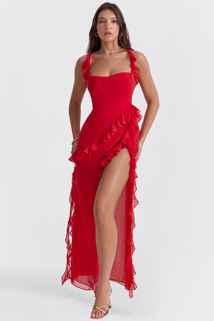 Flowessa™ – Robe de Soirée Longue Élégante avec Silhouette Fluide et Confort-2