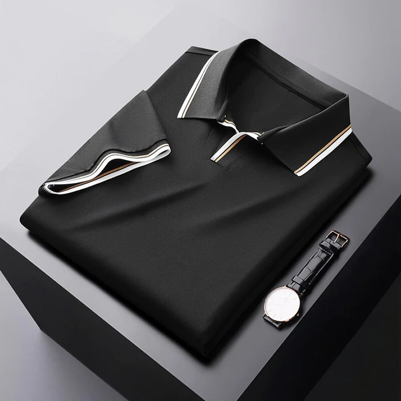 Polo Homme Luxe Respirant et Confortable