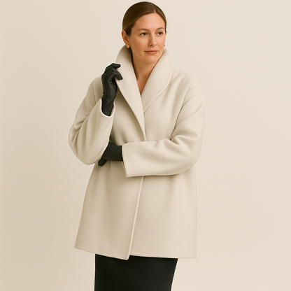 Manteau Femme Long Chaud et Élégant