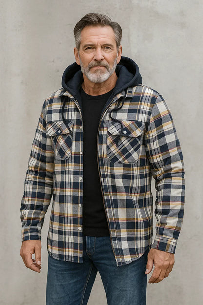 Veste Mélange Laine Confort Coupe Classique - vue 2