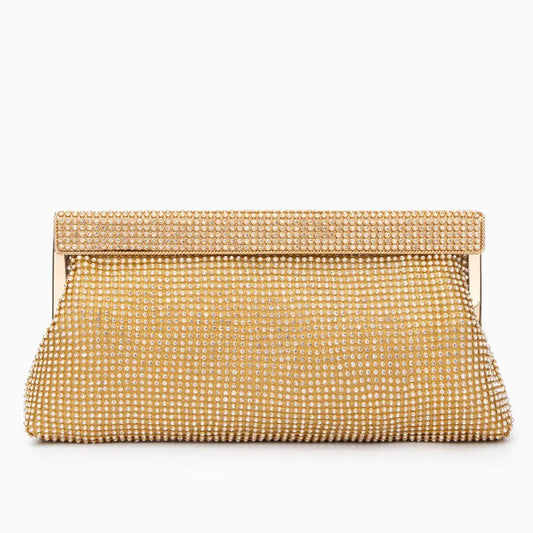 Sac Clutch Soirée Diamants avec Fermeture Éclair - BerlinGlamour