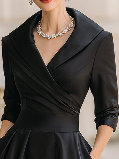 Robe Femme Printemps Classique Élégante