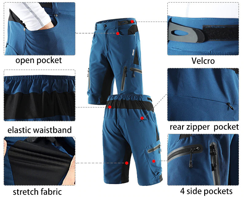 Culotte Vélo Homme pour Route et Trail