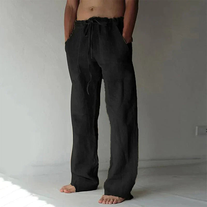 Pantalon Jean Détente avec Poches Latérales