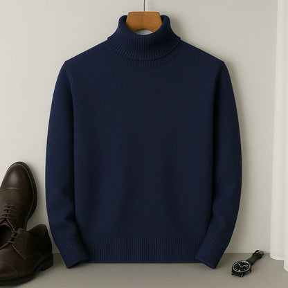 Pull Cachemire Homme Laine Mélangée Chaud et Confortable