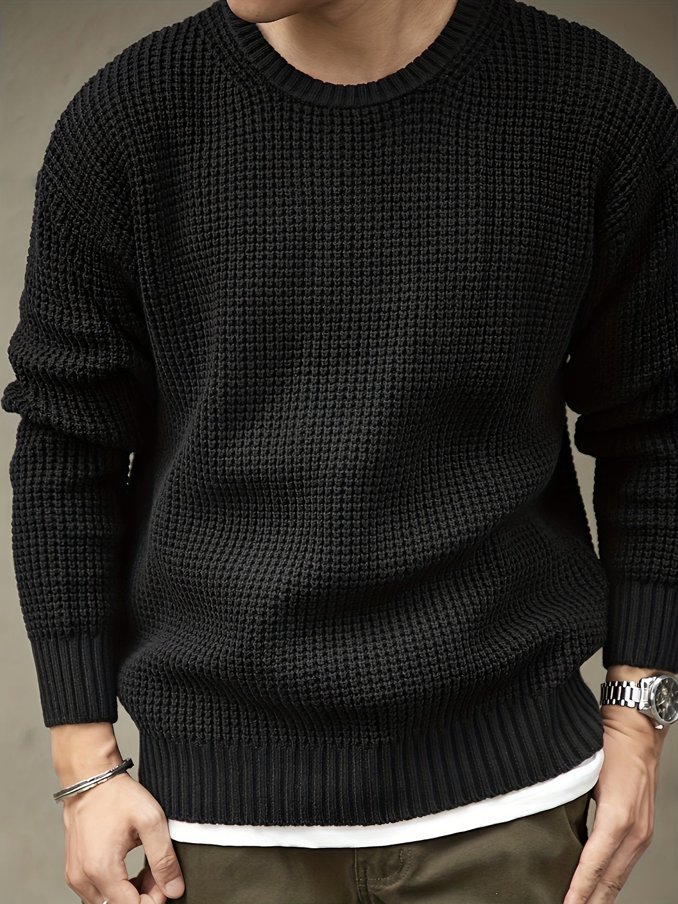 Pull En Maille Colorée Chic Unisexe - PanierRoyale