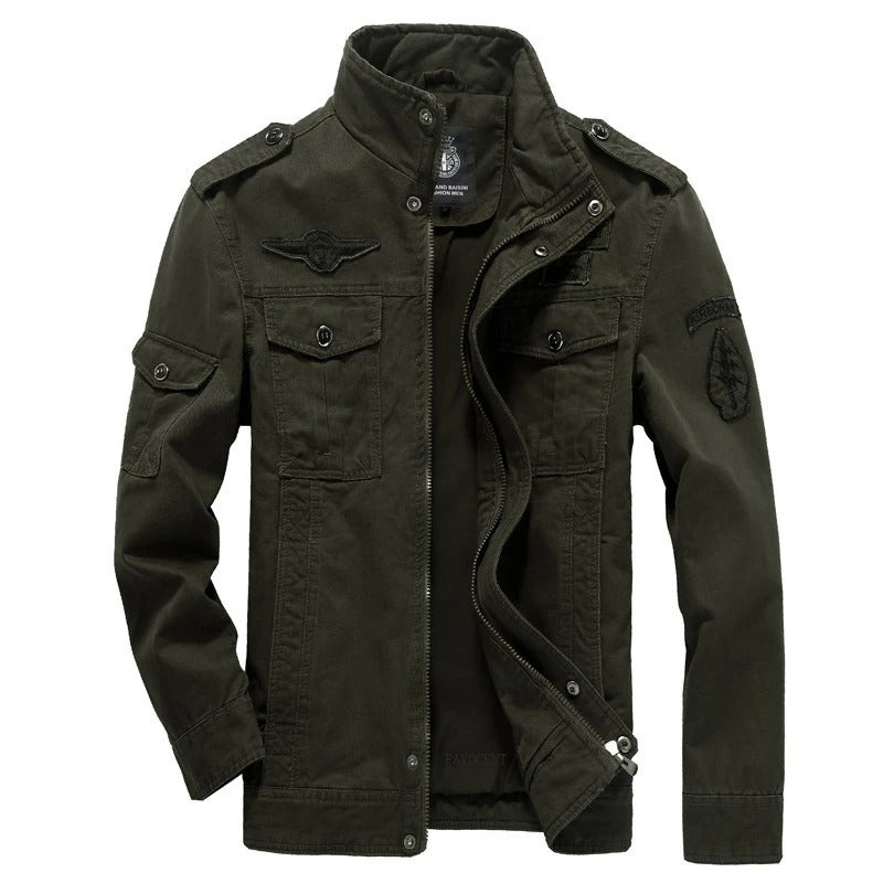 Veste Parka Militaire femme avec capuchon et poches latérales
