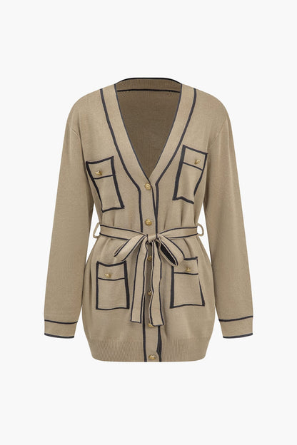 Cardigan et Pantalon Élégants pour Femme