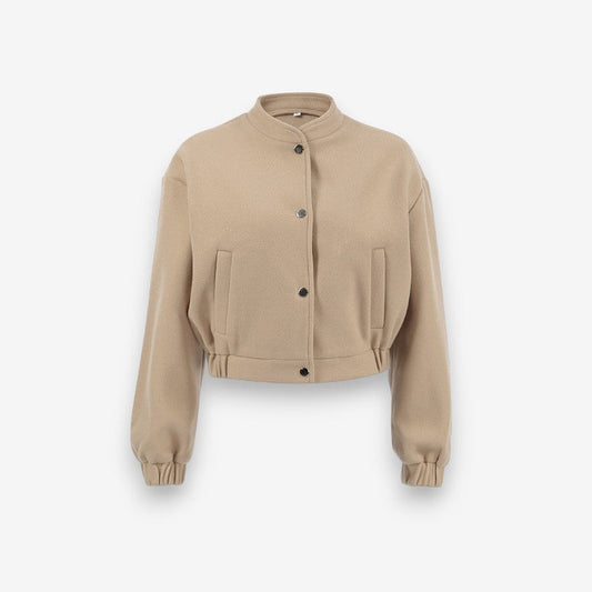 Blouson Hiver Chauffant à Manches Longues avec Poches Zippées - PanierRoyale