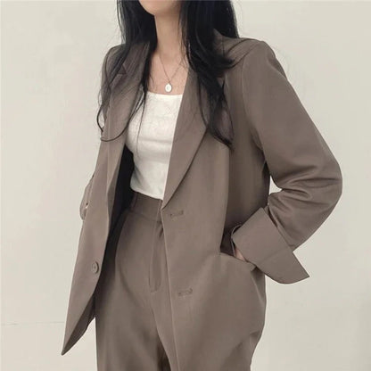 Blazer Féminin Oversized Confortable pour Femme