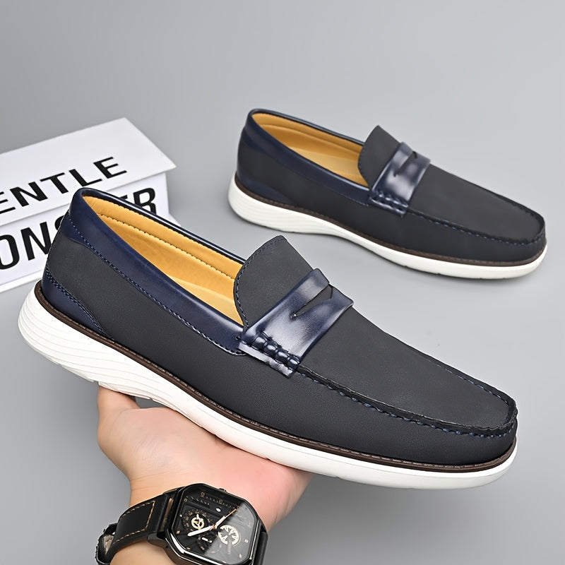 Chaussures Loafers Homme Cuir Italien Élégant