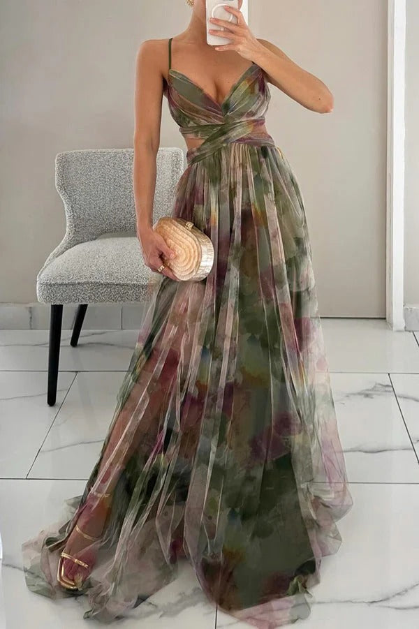 Robe Été Femme Longue Florale Élégante