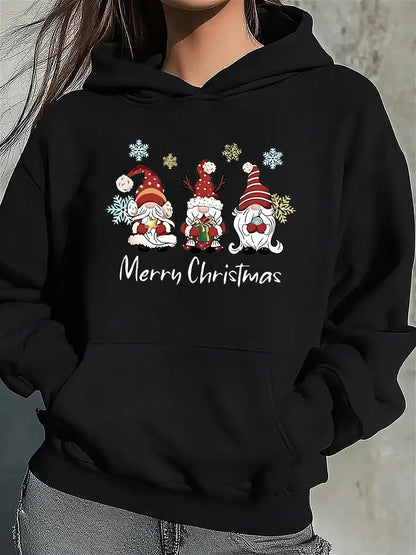 Pull Femme Hiver Doux avec Motif Neige Coloré