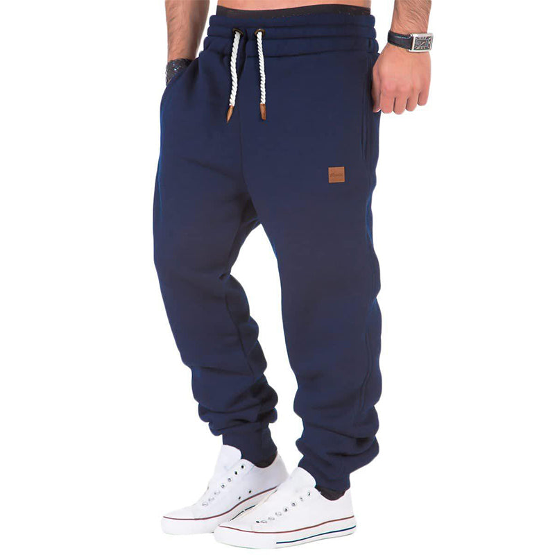 Pantalon Sport Homme Élastique Gris Foncé