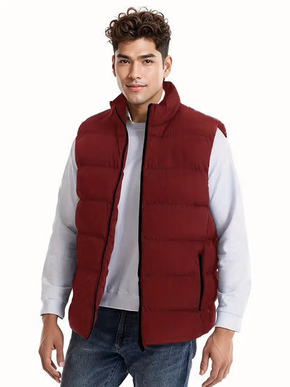 Gilet Homme Polaire Épais et Confortable