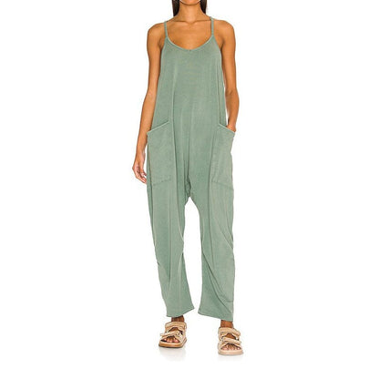 Robe Femelle Élégante Droite avec Poches