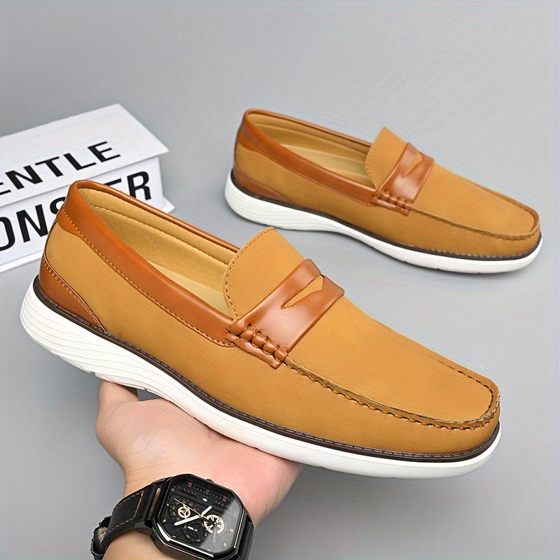 Chaussures Loafers Homme Cuir Italien Élégant
