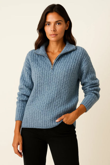Pull Rose Confortable en Maille Élégante - vue 2
