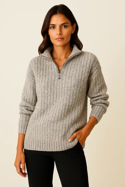 Pull Rose Confortable en Maille Élégante - vue 3