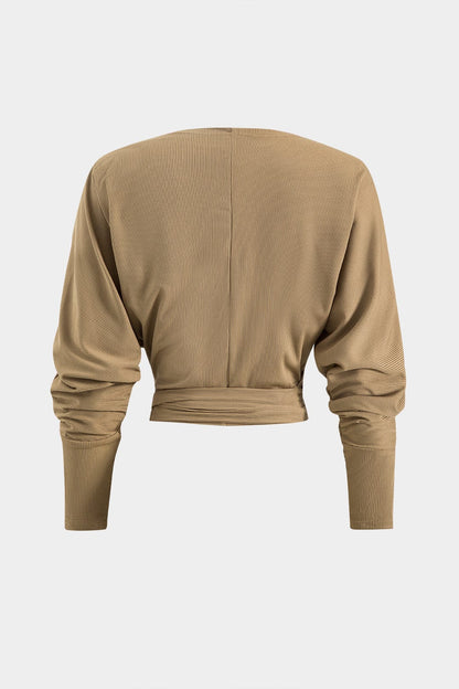 Ensemble Deux Pièces Féminin avec Haut et Pantalon Élastique