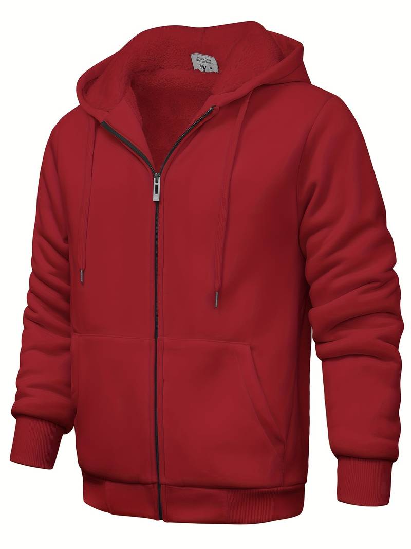 Sweat à Capuche Zippé Confort pour Homme au Quotidien