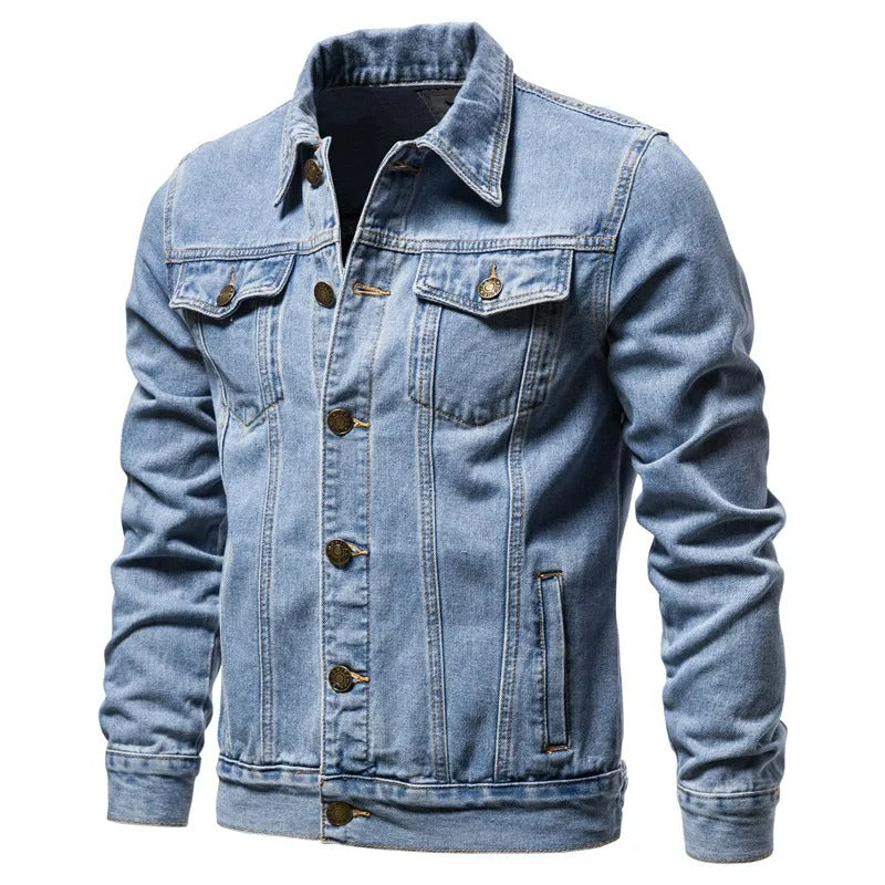 Veste jeans homme casual et tendance - PanierRoyale