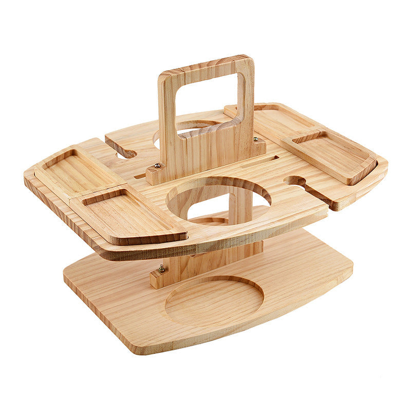 Table Pliante de Pique-Nique avec Accessoires - PanierRoyale