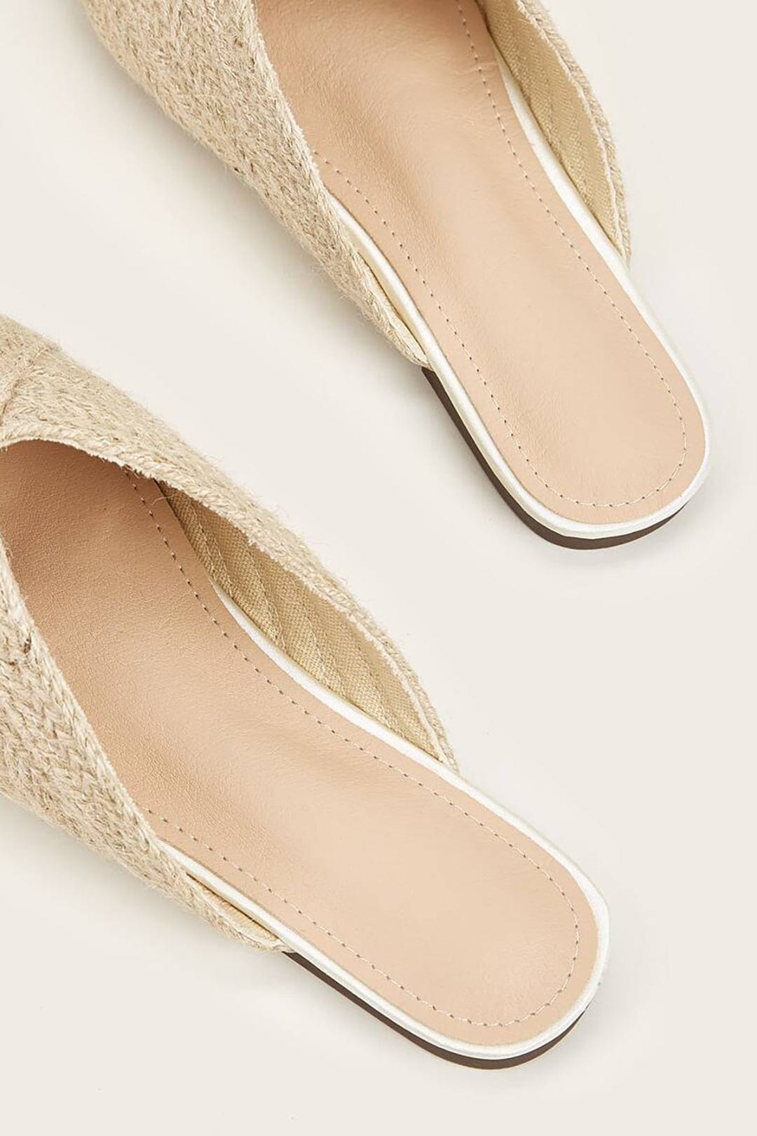 Mules Espadrille Femmes à Pointes