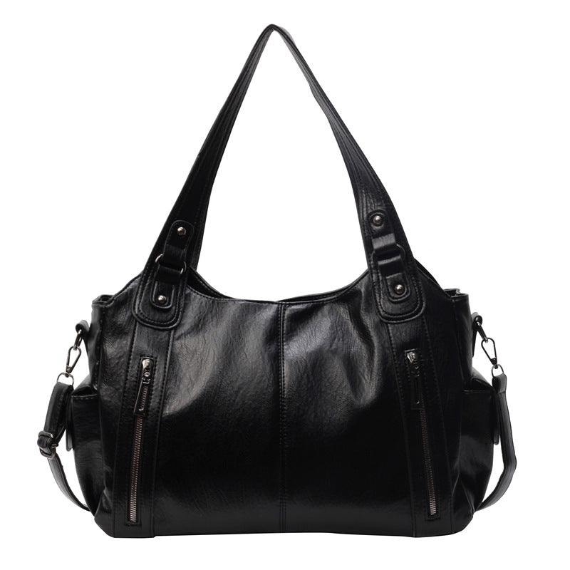 Sac à Main en Cuir Femme Élégant avec Bretelle Réglable - PanierRoyale