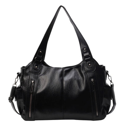 Sac à Main en Cuir Femme Élégant avec Bretelle Réglable - PanierRoyale