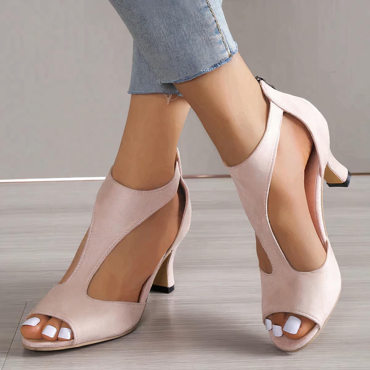 Sandales Femmes à Talons Hauts Élégantes et Confortables