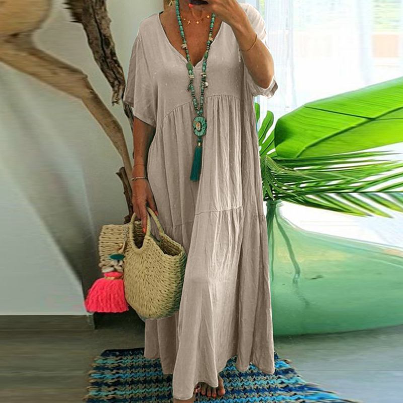 Robe Plage Longue et Légère pour Été