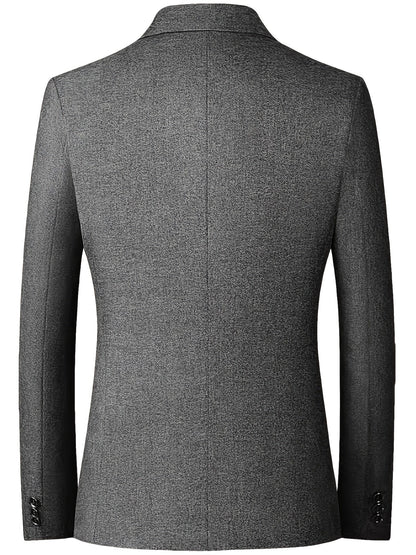 Veste Blazer Boutonnée Pour Homme | Hiver