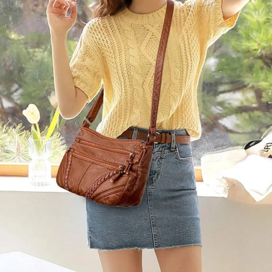 Sac à Main Classeur en Cuir pour Femme - PanierRoyale