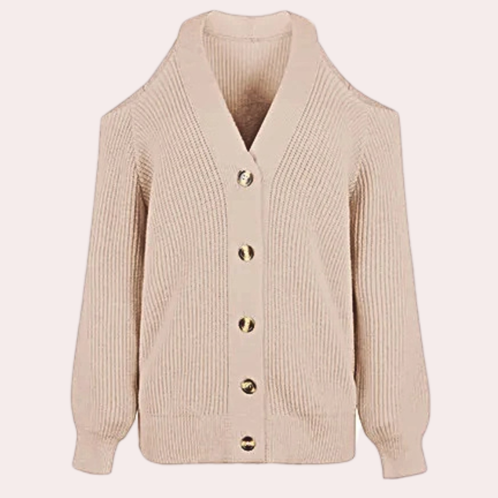 Pull Féminin Épaules Découvertes Chic et Élégant