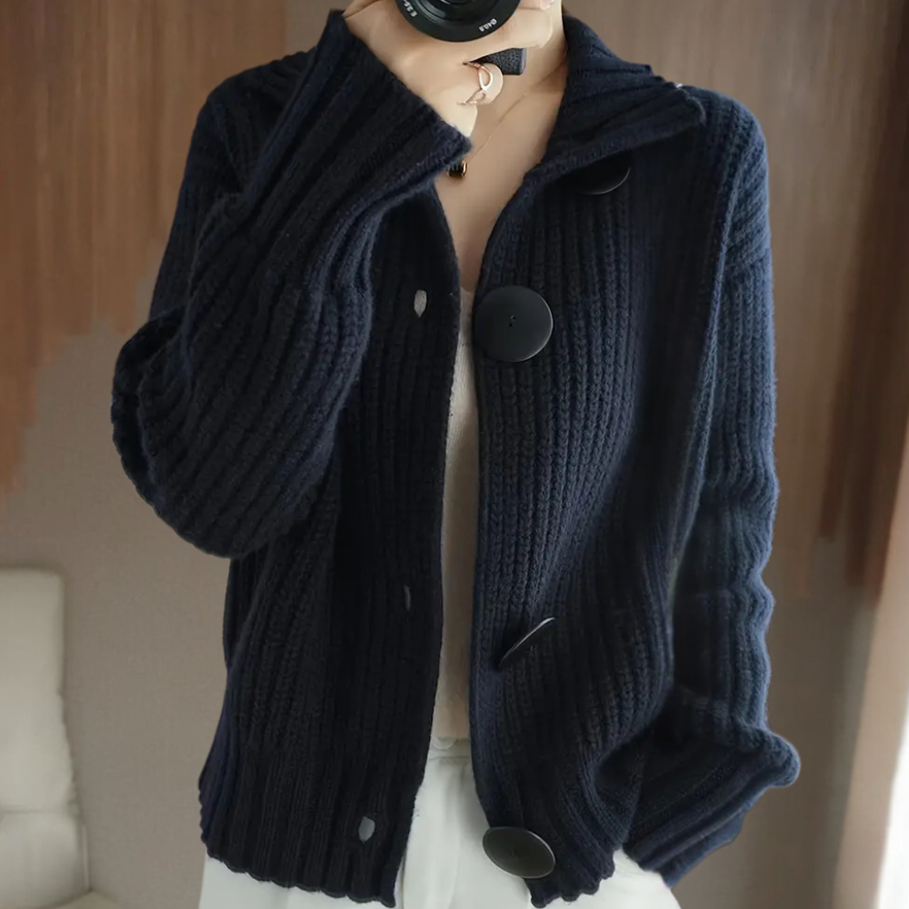 INARA - Chaleur Tricotée Cardigan pour Femmes