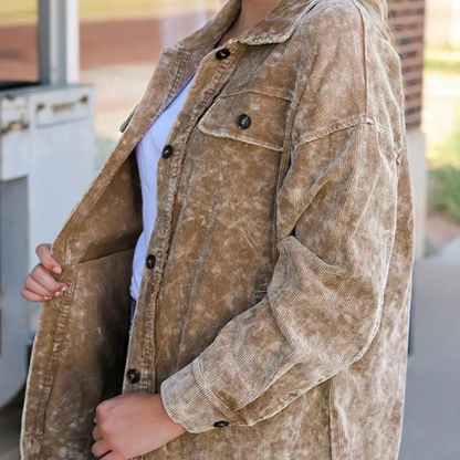 OLIVETTE – Veste Oversize Élégante pour Femmes