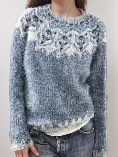 Pull en Laine Mérinos Chaud et Élégant