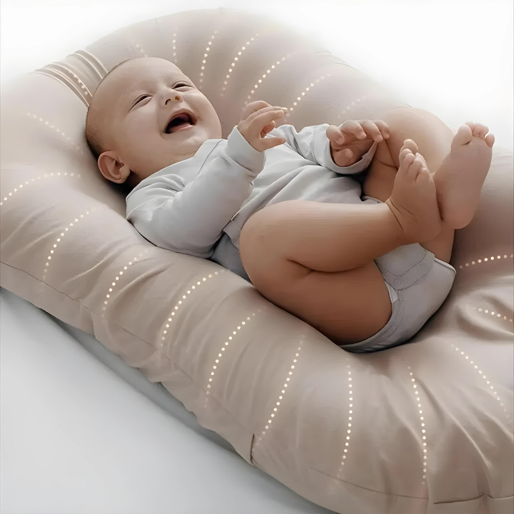 Coussin Bébé Confort Blanc et Doux pour Nourrisson - PanierRoyale