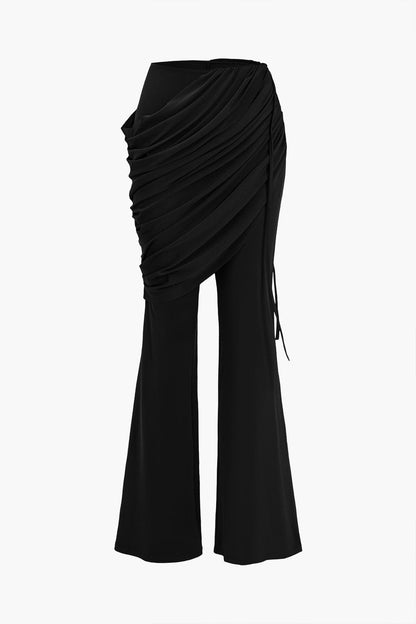 Robe deux pièces élégante avec détails drapés