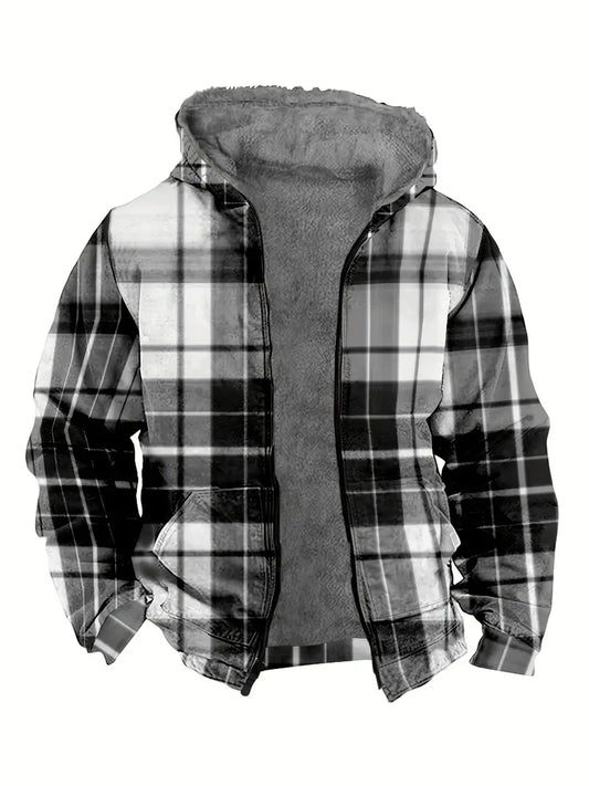 Veste Hiver Homme Doublée Polaire et Stylique - PanierRoyale