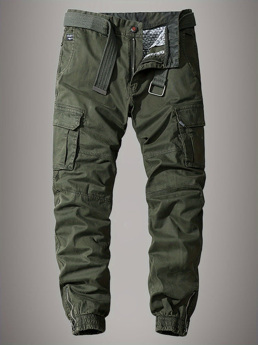 Pantalon Cargo Militaire Vert Olive - PanierRoyale