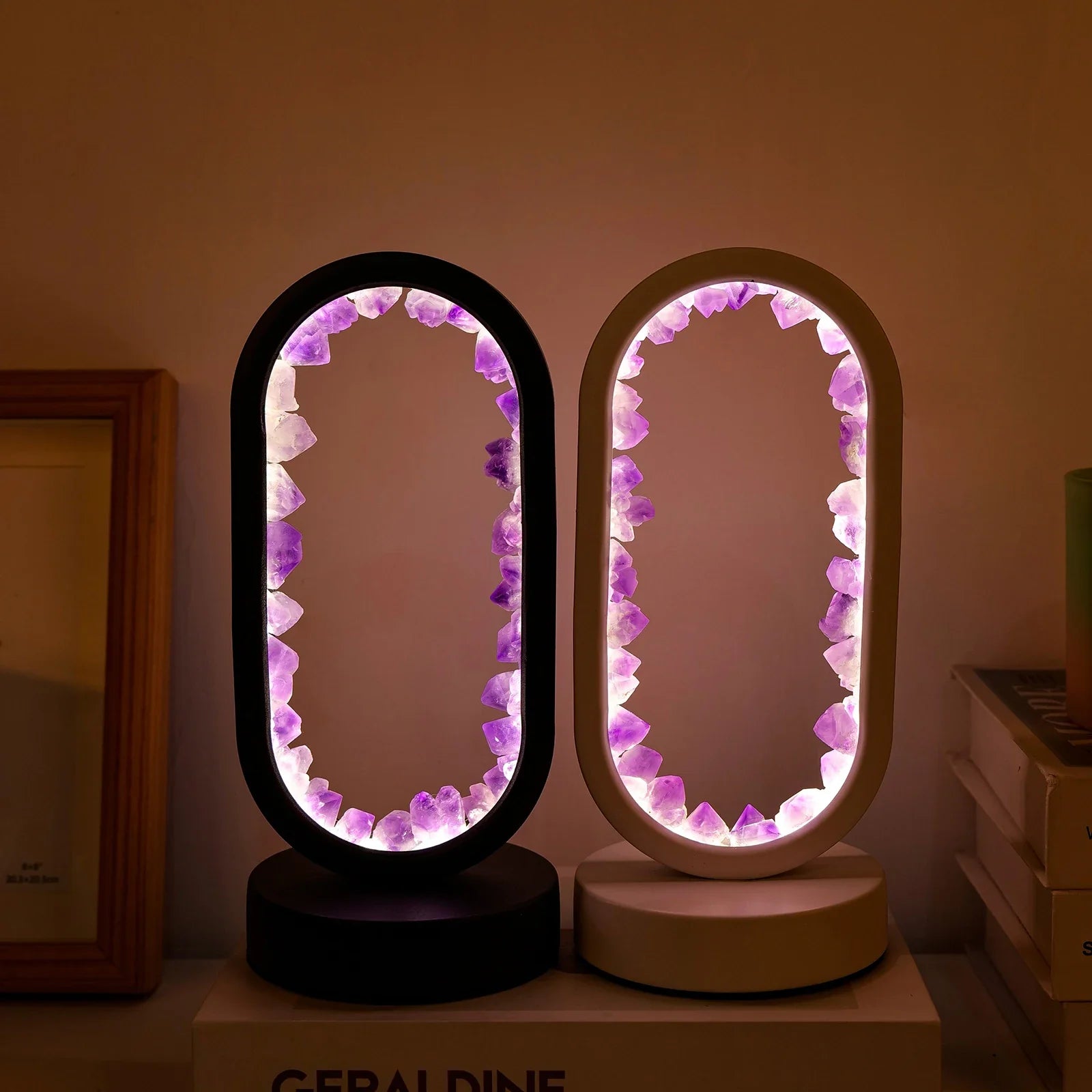 Lampe Décorative en Pierre Naturelle Élégante - PanierRoyale