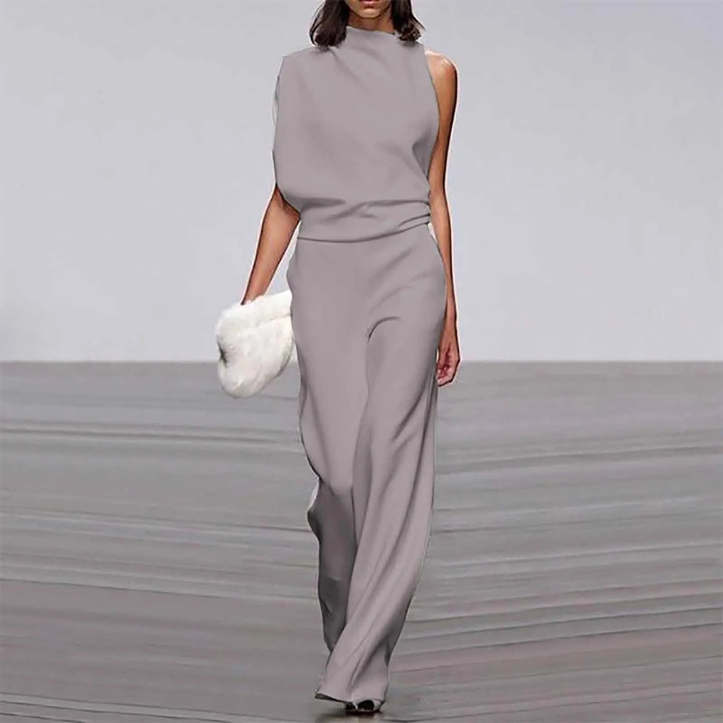 Robe Décontractée Épaule Découverte Chic pour Femme