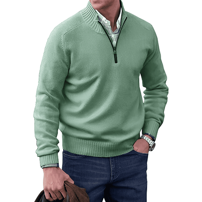 Pull Cachemire Homme Chic – Col Montant et Doux
