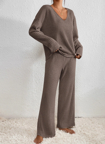 Pyjama Femme Confortable en Coton – Ensemble Douillet pour Femme