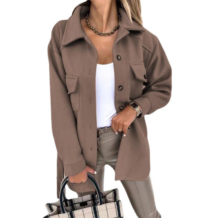 Veste Femme Oversize Confortable Style Décontracté Moderne
