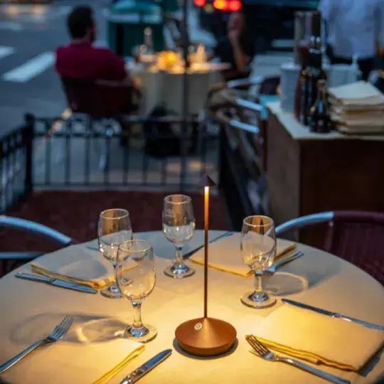 Lampe de Table LED Luxe avec Batterie - BerlinGlamour